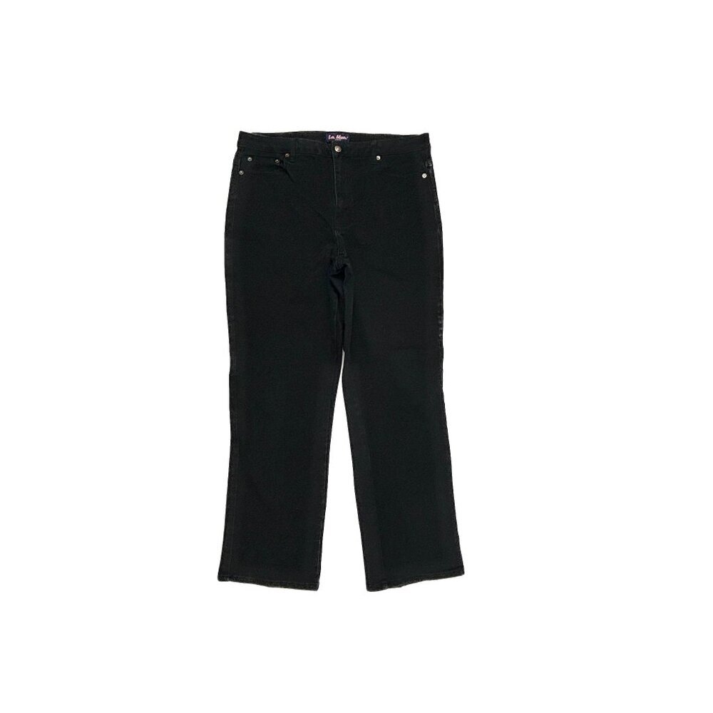 L.A.‎ Blues Straight Leg Women's size 12 Black Denim jeans